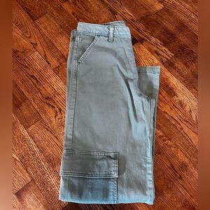 Art Class cargo mid rise straight leg jeans